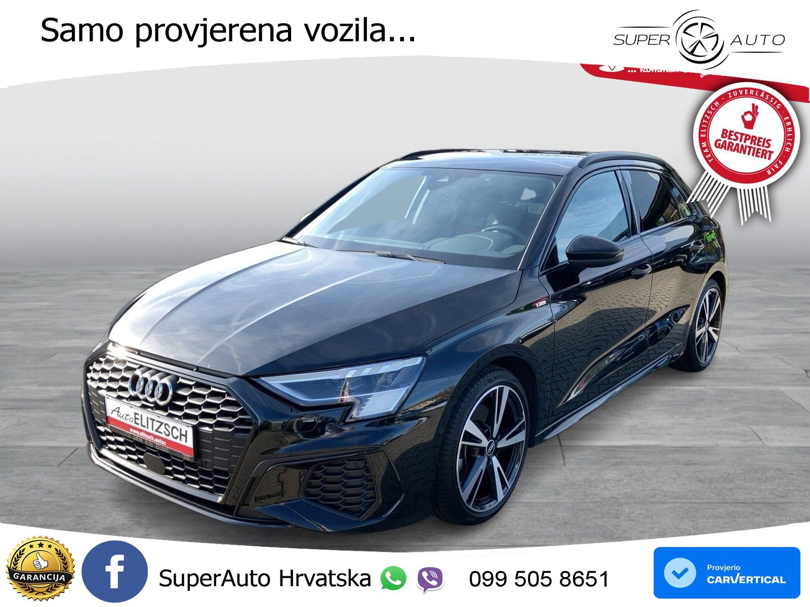 Audi A3 35 TFSI (150 KS) S tronic S line LED+GR SJED+ACC