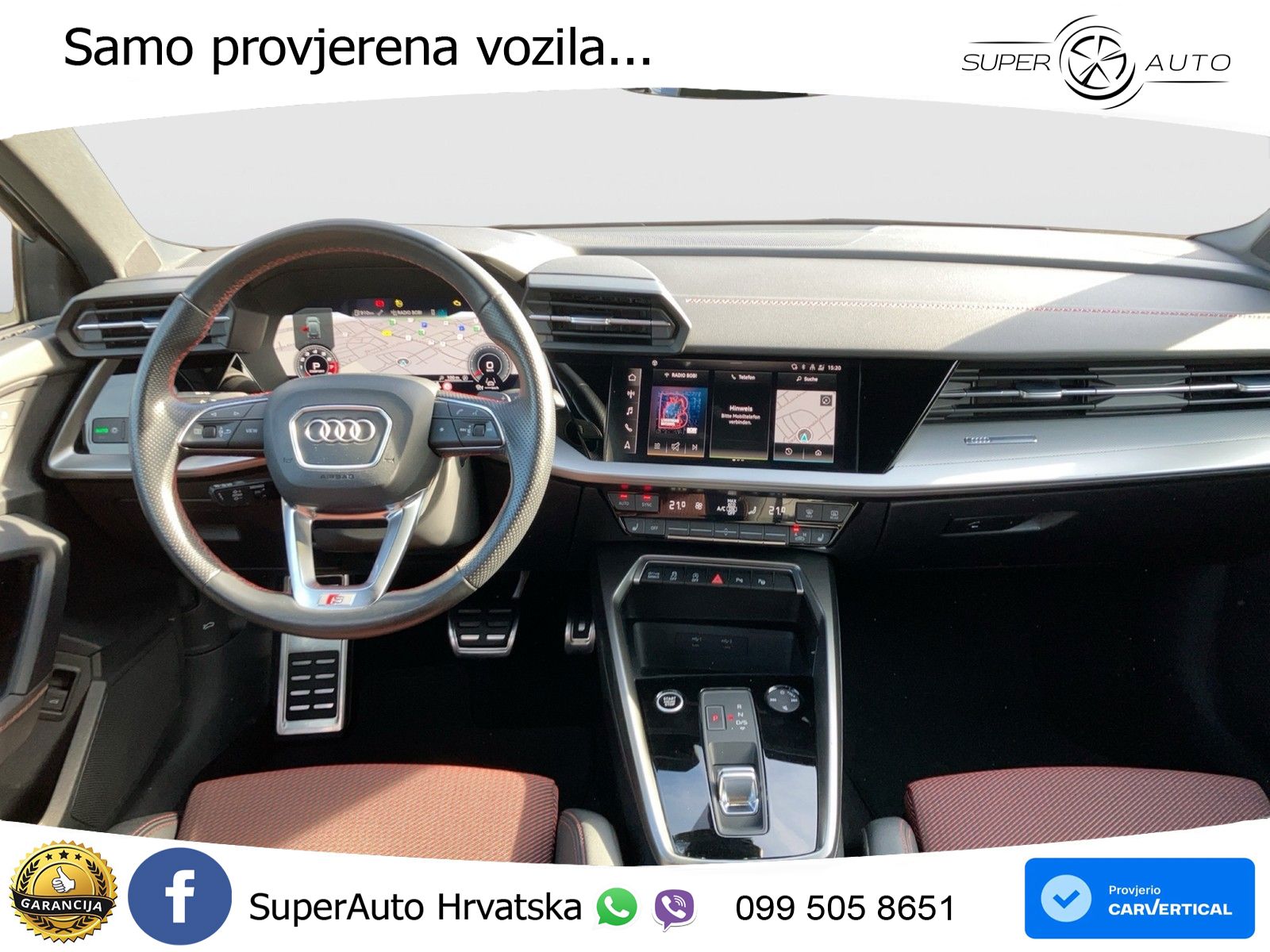 Audi A3 35 TFSI (150 KS) S tronic S line LED+GR SJED+ACC