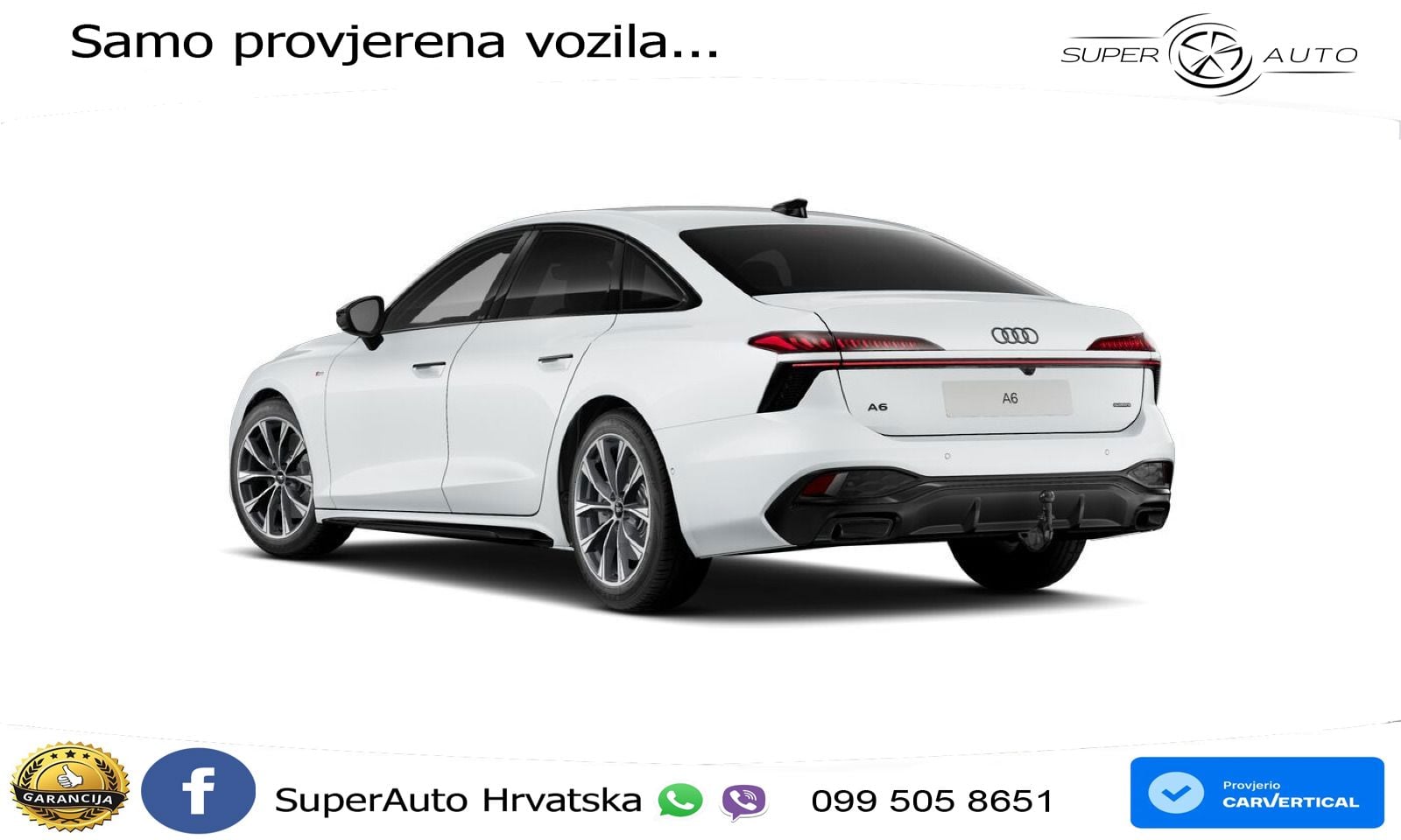 Audi A6 3.0 TFSI V6 (367 KS) quattro S tronic S line LED+GR SJED+ACC