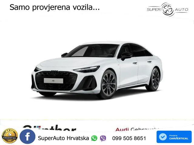 Audi A6 3.0 TFSI V6 (367 KS) quattro S tronic S line LED+GR SJED+ACC