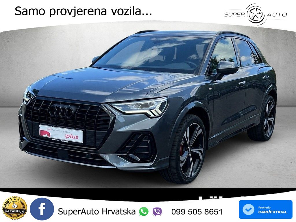 Audi Q3 40 TDI (200 KS) quattro S tronic S line LED+GR SJED+ACC