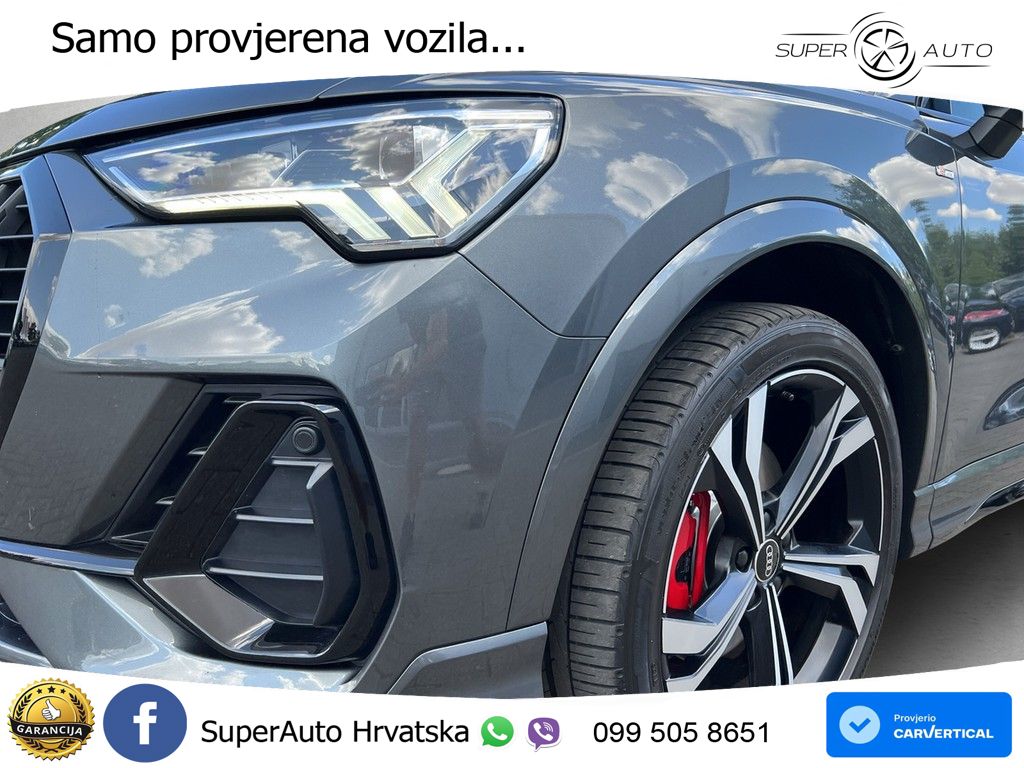 Audi Q3 40 TDI (200 KS) quattro S tronic S line LED+GR SJED+ACC