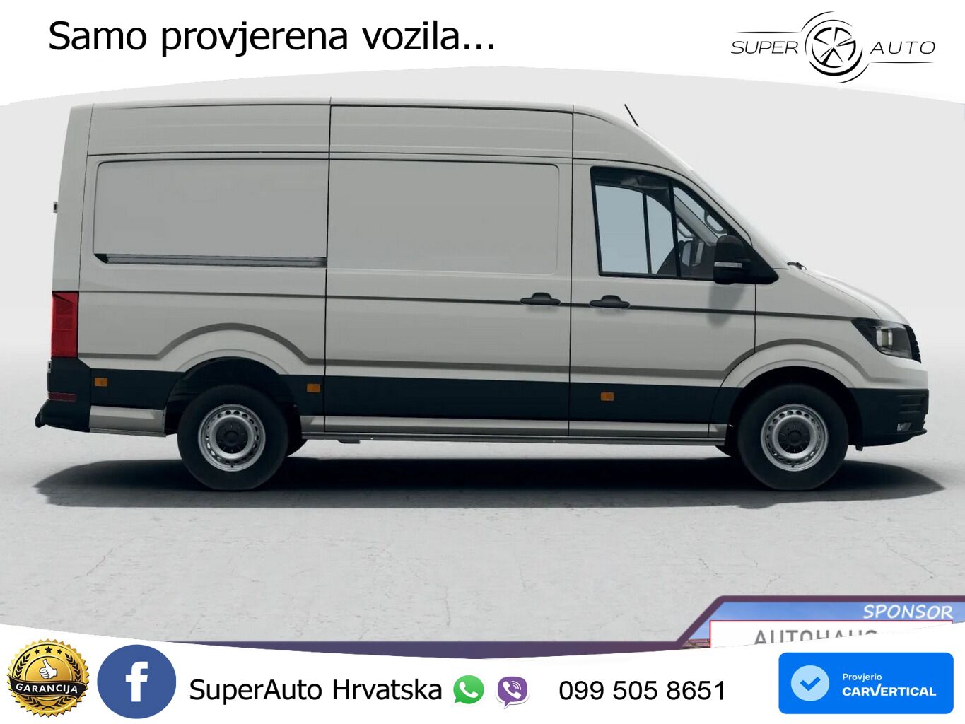 Volkswagen Crafter 35 L3H3 3S Temp Kam AppCo UVP-44%* 140 KS