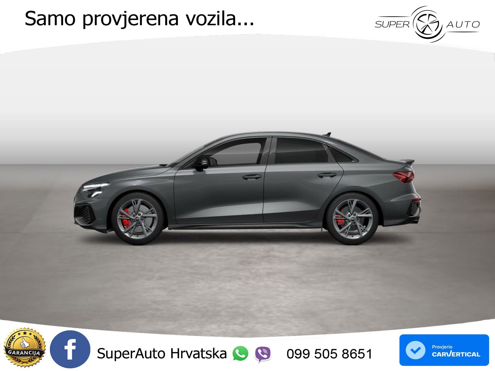 Audi S3 Limuzina 2.0 TFSI (310 KS) quattro S tronic