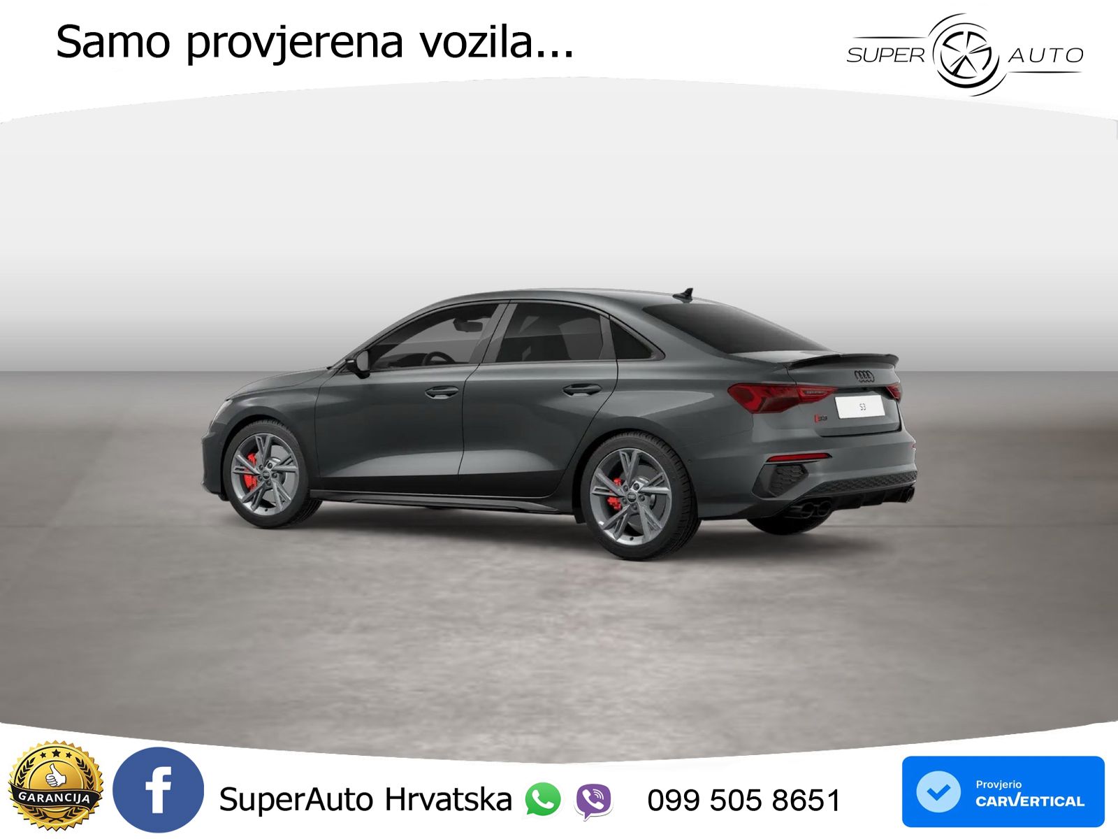 Audi S3 Limuzina 2.0 TFSI (310 KS) quattro S tronic