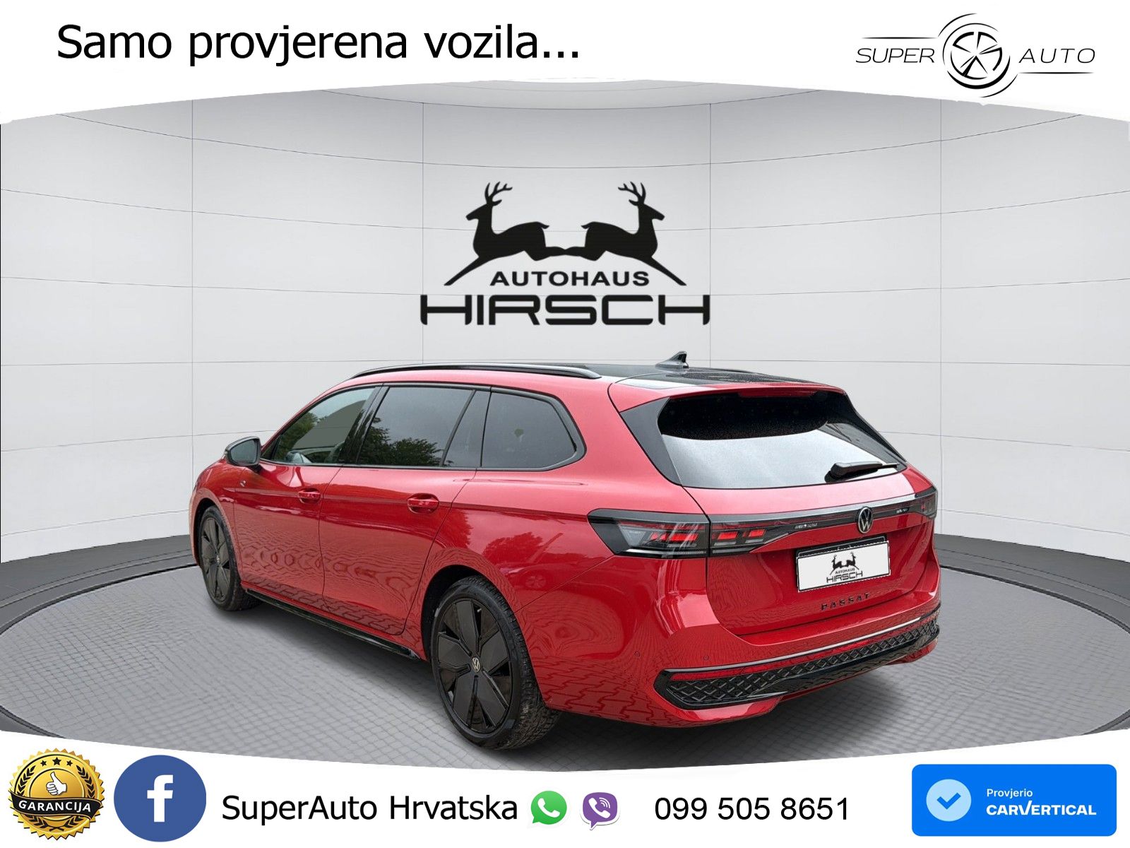 Volkswagen Passat Variant 2.0 TSI (265 KS) 4MOTION DSG R-Line LED+GR SJED+ACC