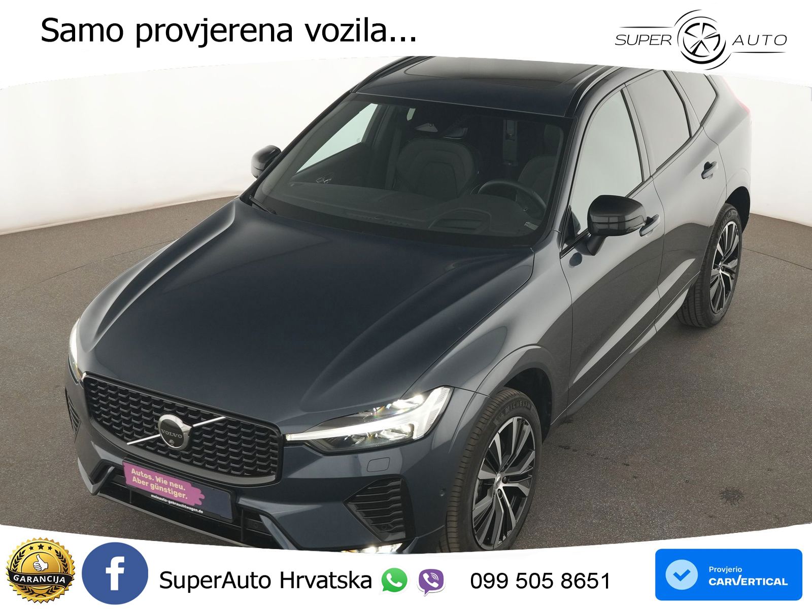 Volvo XC60 B5 Benzin AWD Geartronic ACC+HEAD+4xGR SJED+360+PANO