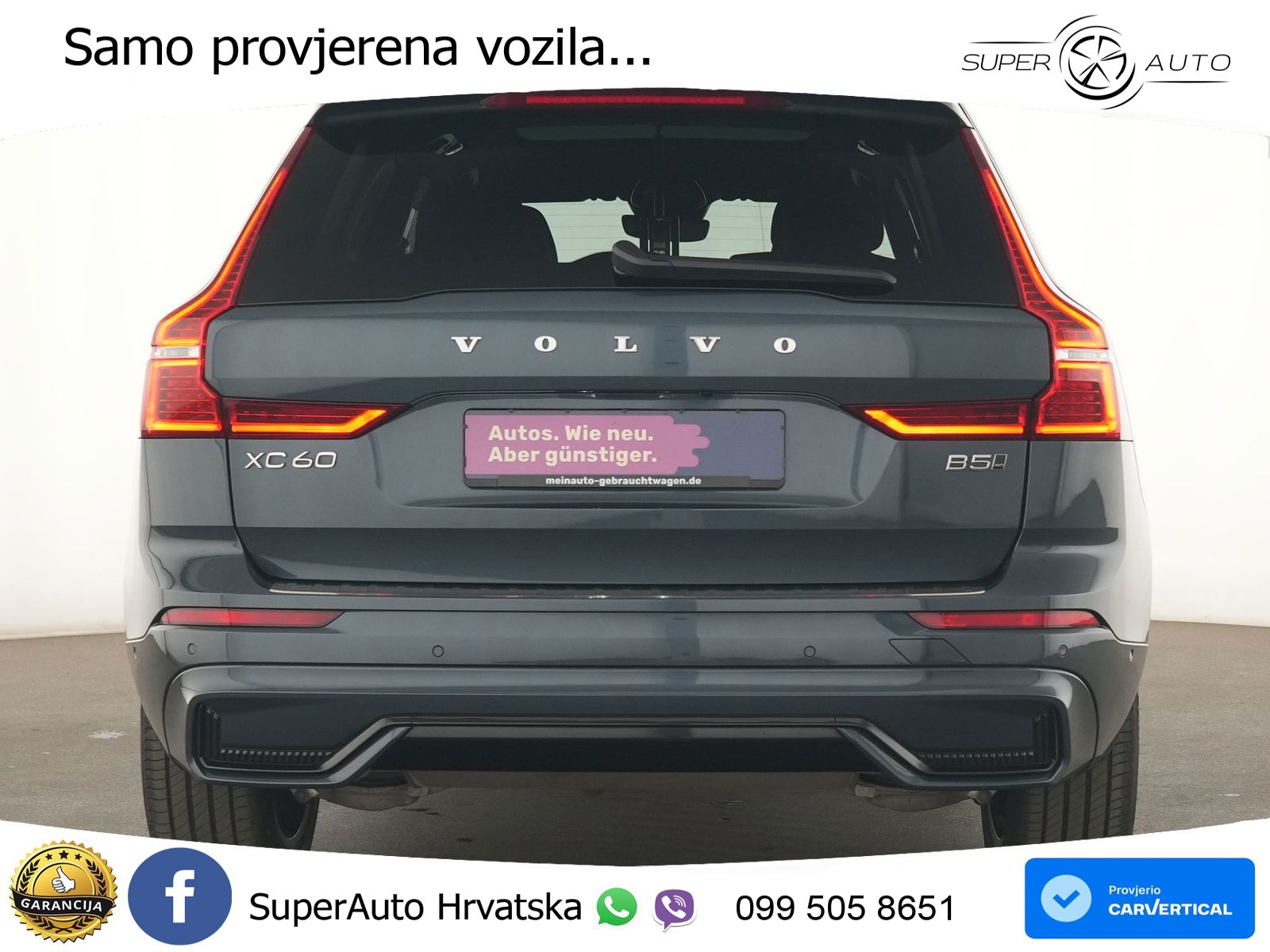 Volvo XC60 B5 Benzin AWD Geartronic ACC+HEAD+4xGR SJED+360+PANO