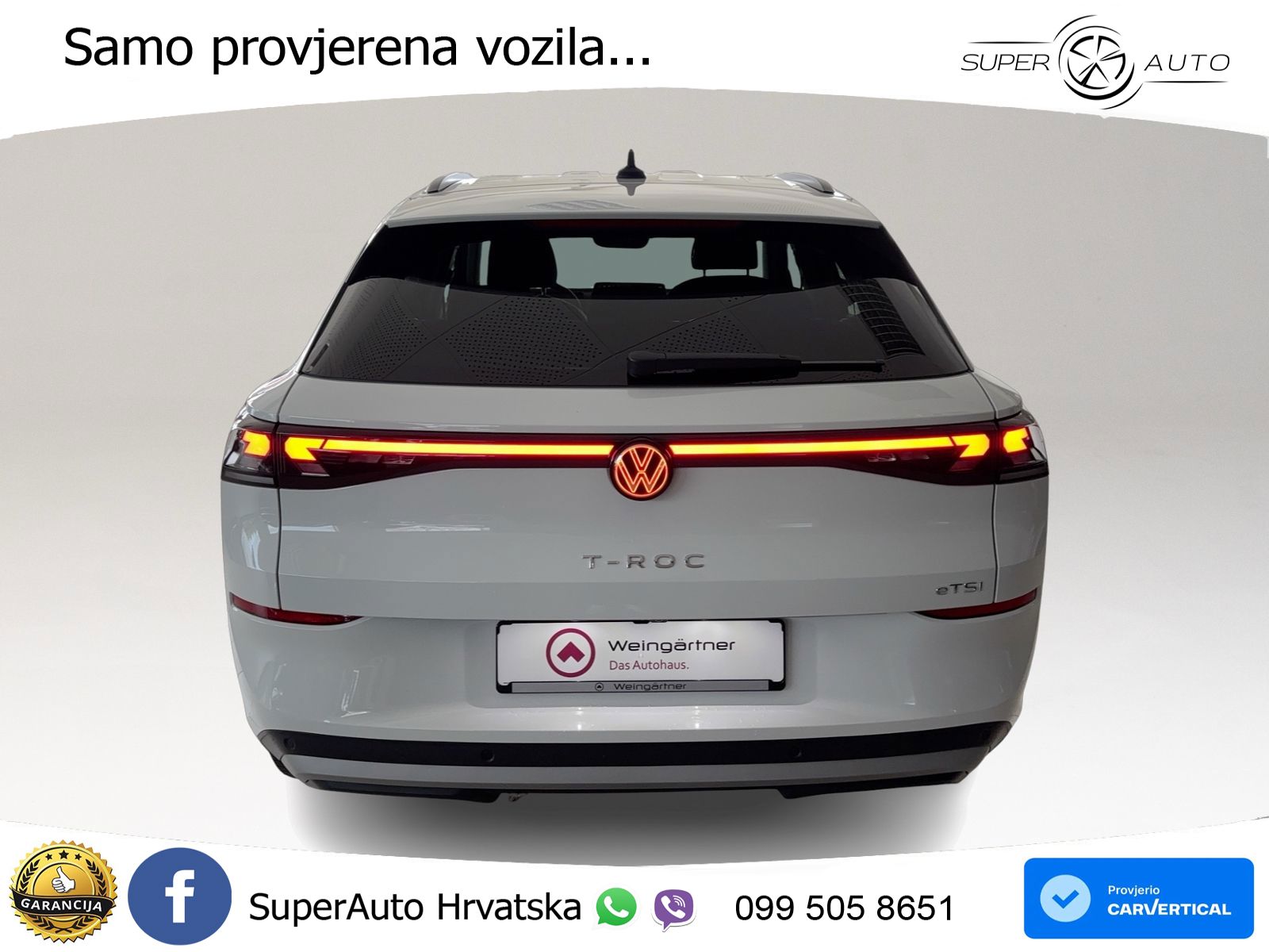 Volkswagen T-Roc II 1.5 eTSI (150 KS)  DSG LED+GR SJED+ACC