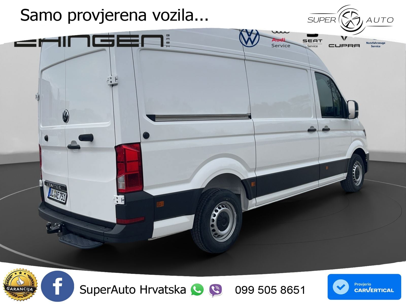 Volkswagen Crafter 35 Kasten MR HD Navi+Klima+AHK+Kamera 140 KS