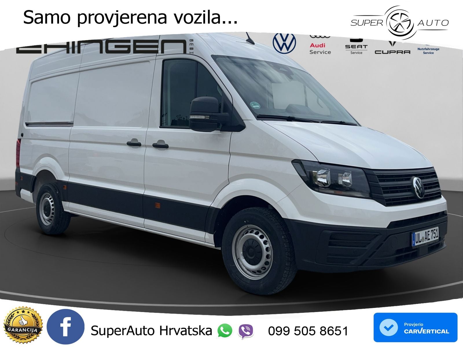 Volkswagen Crafter 35 Kasten MR HD Navi+Klima+AHK+Kamera 140 KS
