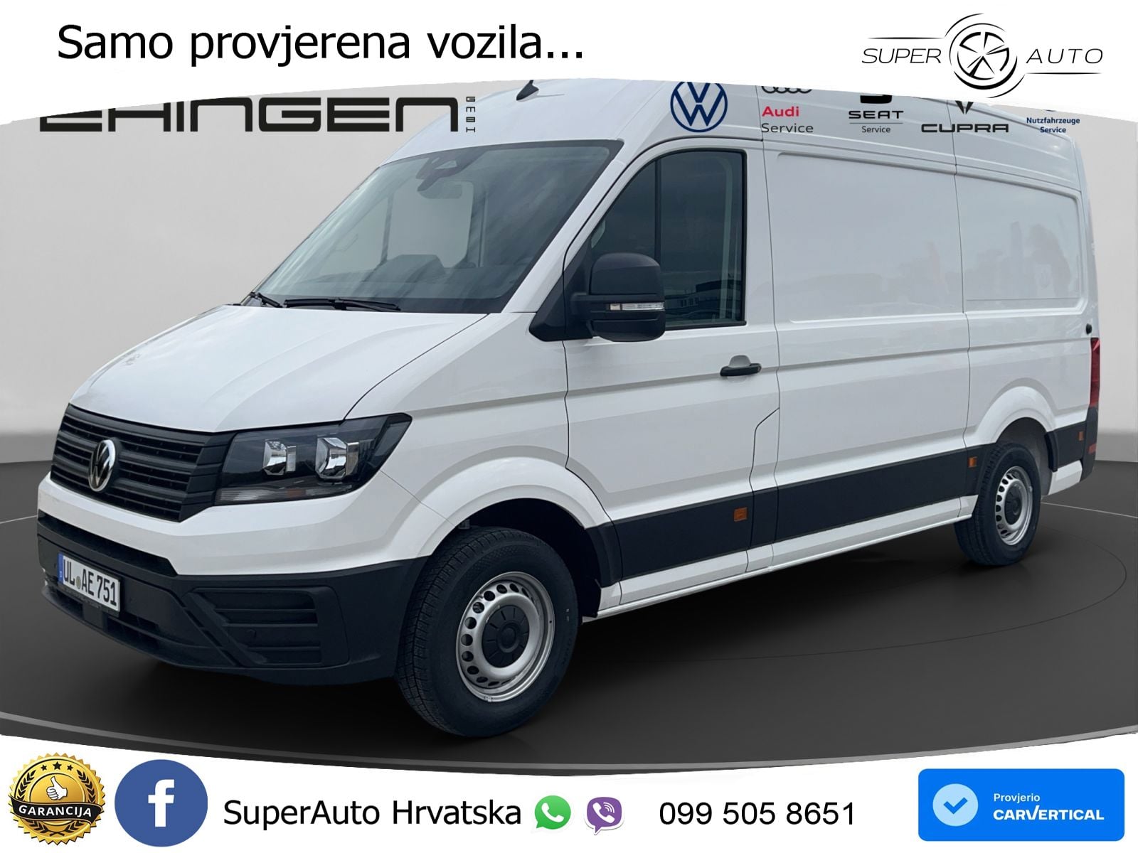 Volkswagen Crafter 35 Kasten MR HD Navi+Klima+AHK+Kamera 140 KS