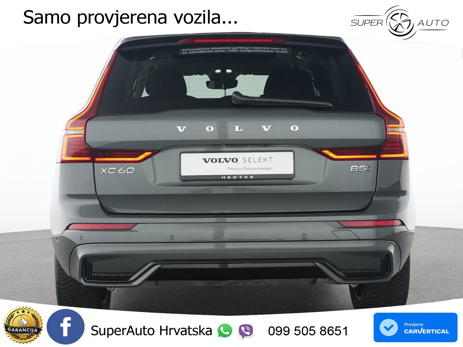 Volvo XC60 B5 Benzin AWD Geartronic ACC+HEAD+4xGR SJED+360+PANO