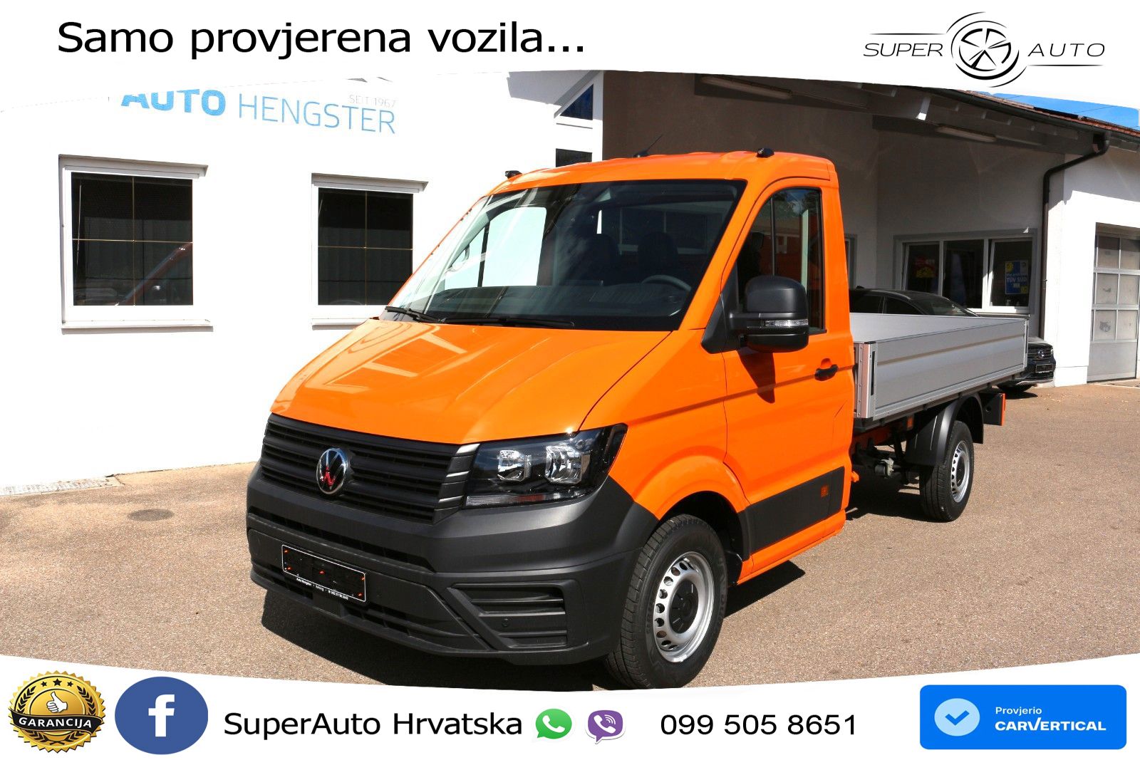 Volkswagen Crafter Pritsche 35 L3 FWD EU-Neufahrzeug 140 KS