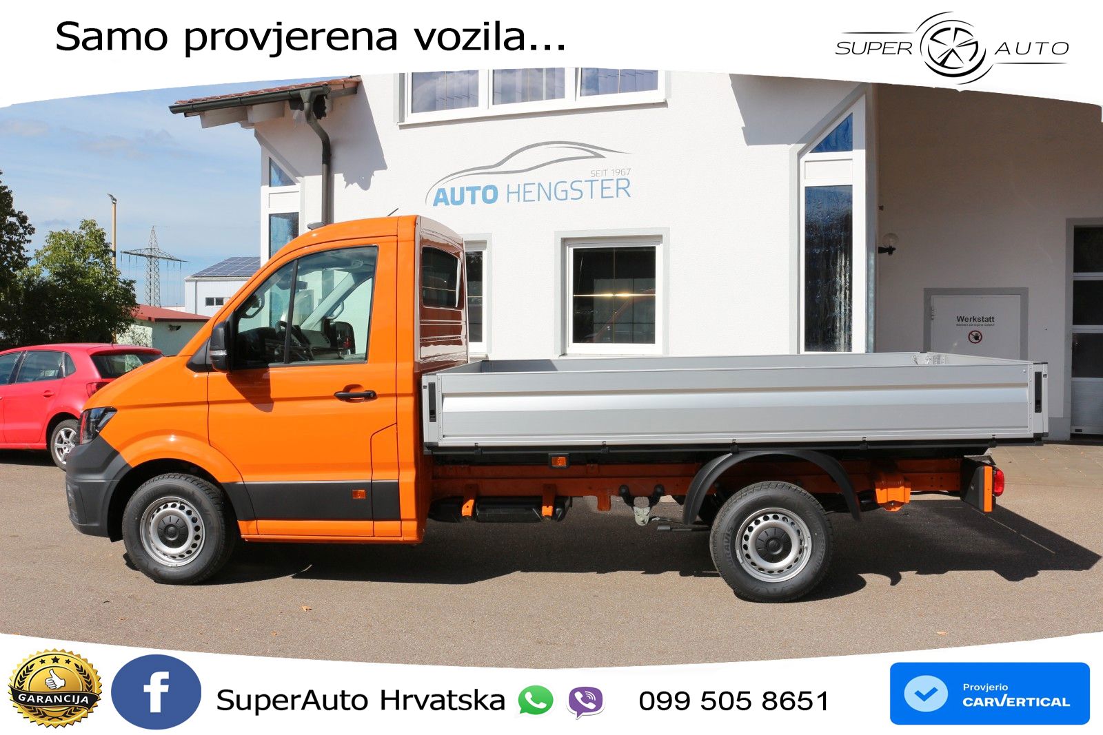 Volkswagen Crafter Pritsche 35 L3 FWD EU-Neufahrzeug 140 KS