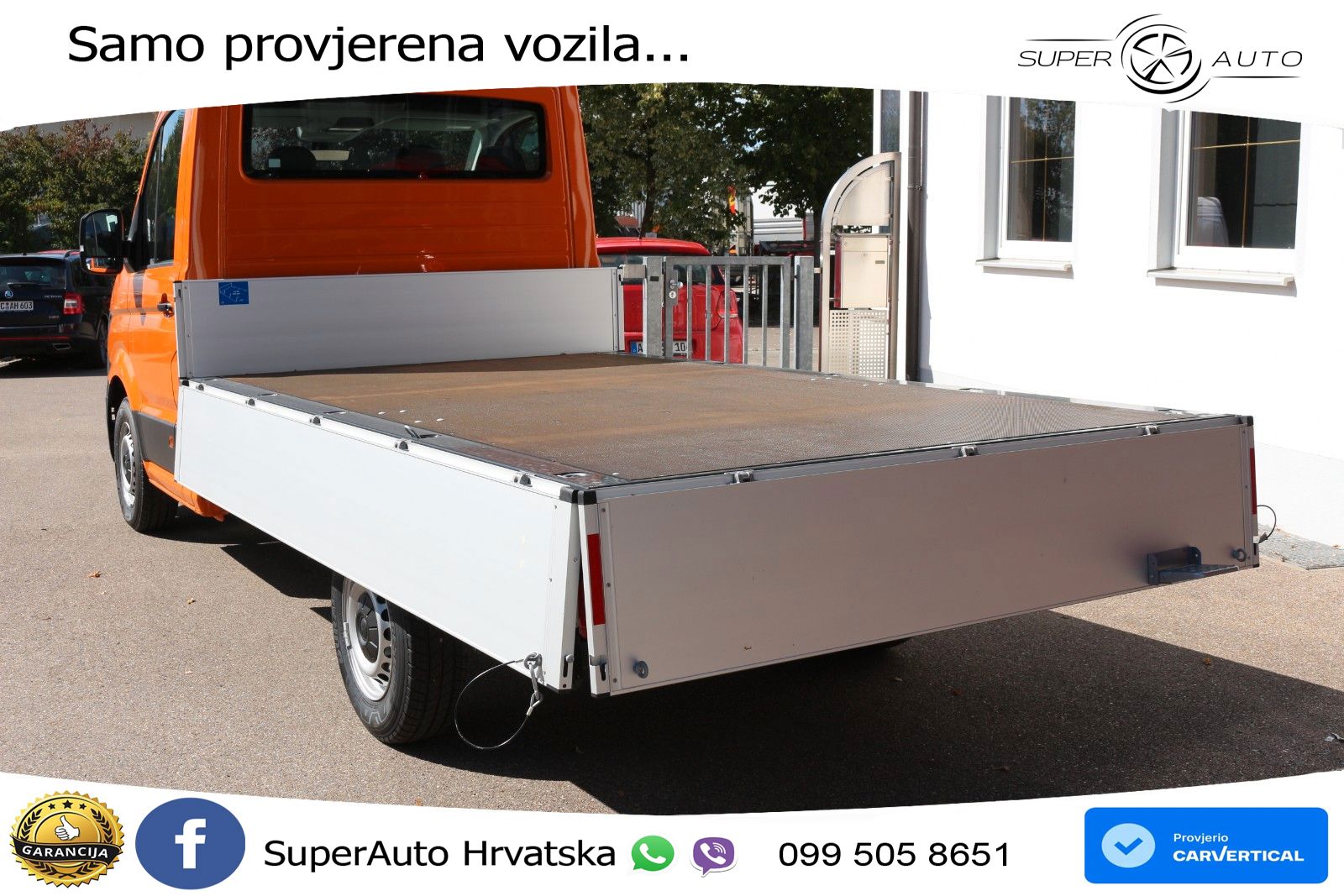 Volkswagen Crafter Pritsche 35 L3 FWD EU-Neufahrzeug 140 KS