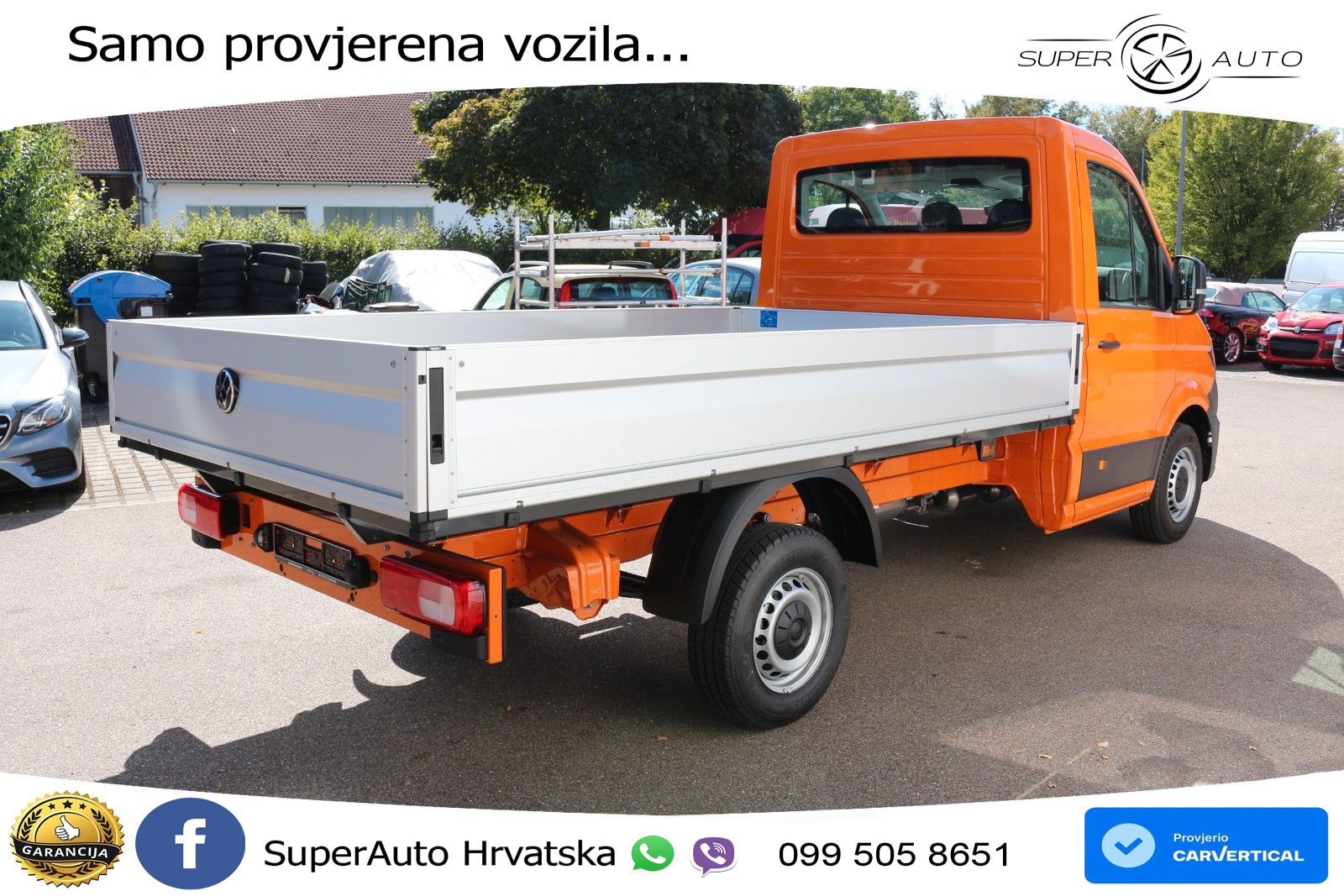 Volkswagen Crafter Pritsche 35 L3 FWD EU-Neufahrzeug 140 KS