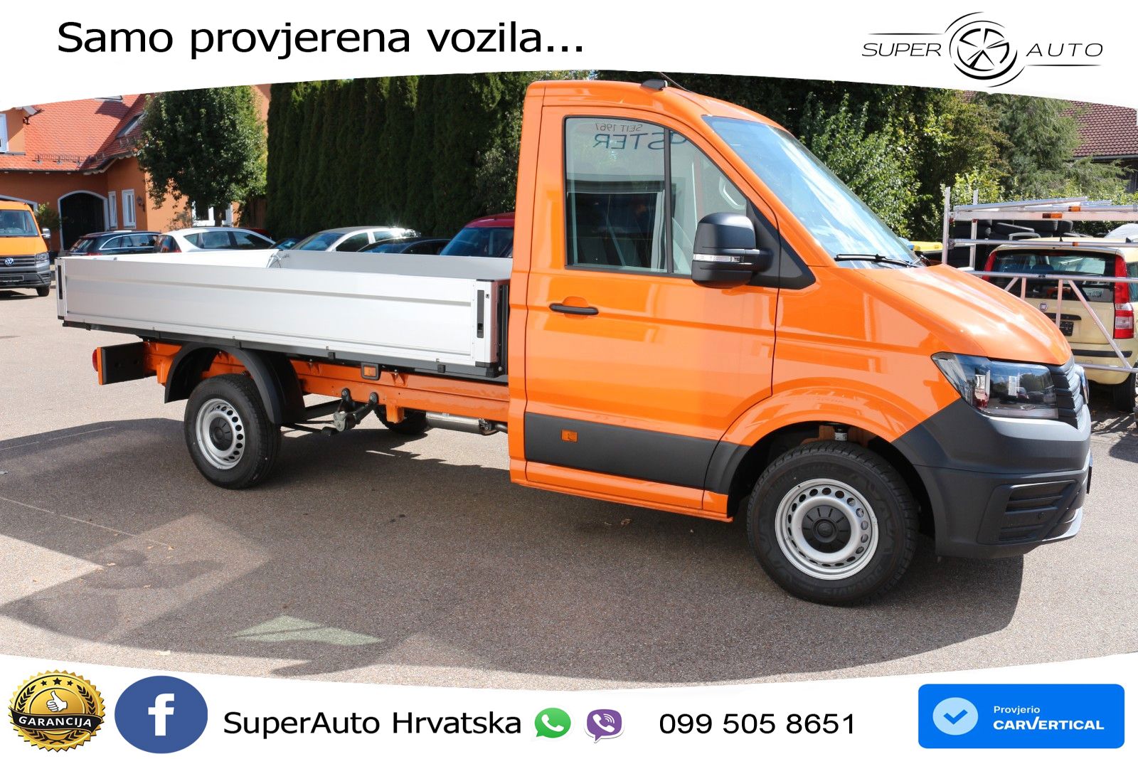 Volkswagen Crafter Pritsche 35 L3 FWD EU-Neufahrzeug 140 KS
