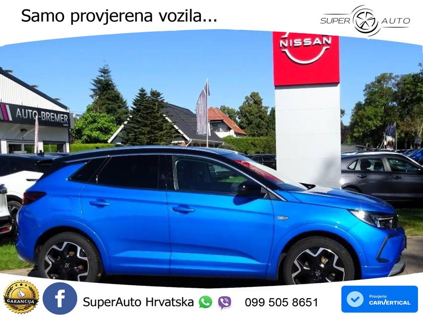 Opel Grandland 1.2i Turbo (130 KS) Automatic Ultimate LED+GR SJED+ACC