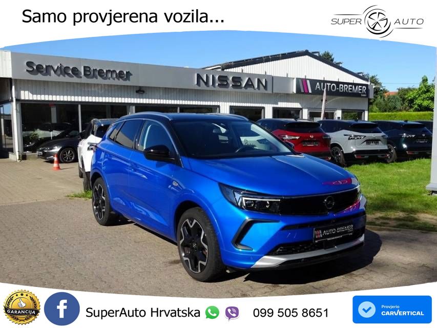 Opel Grandland 1.2i Turbo (130 KS) Automatic Ultimate LED+GR SJED+ACC