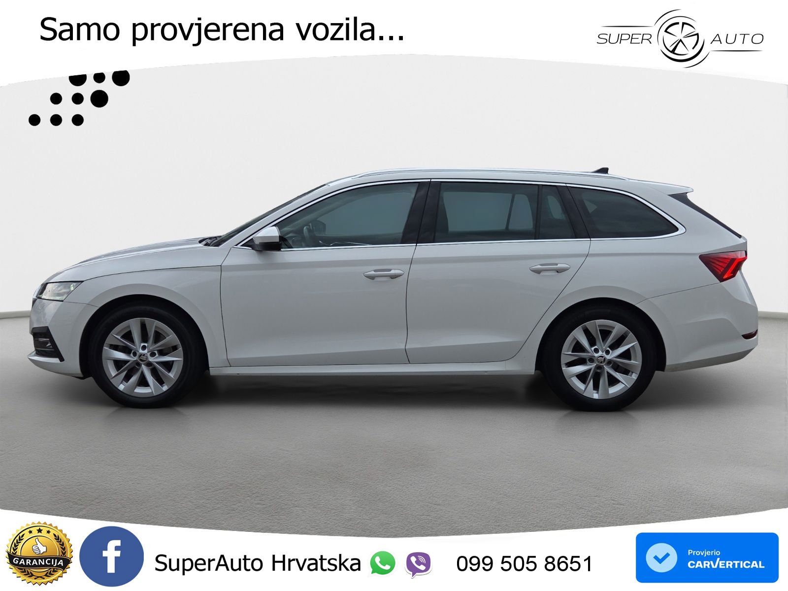 Škoda Octavia Combi 2.0 TDI (150 KS) DSG Selection LED+GR SJED+ACC