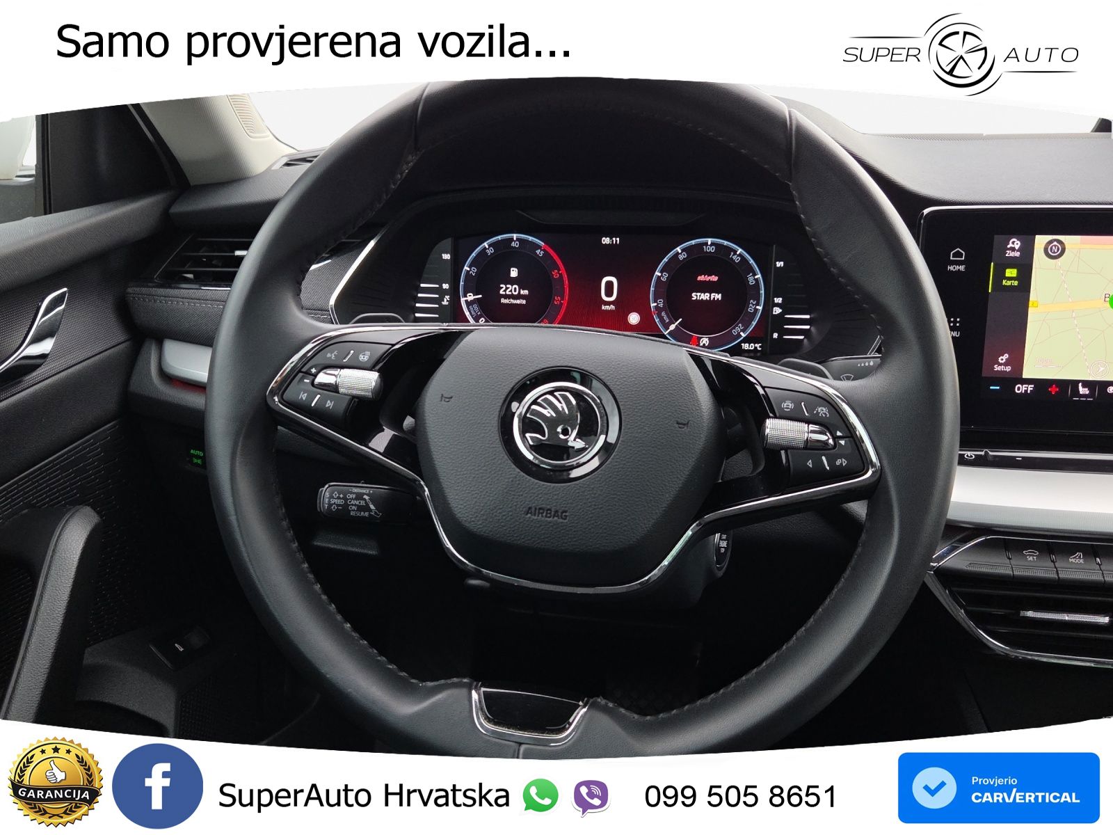 Škoda Octavia Combi 2.0 TDI (150 KS) DSG Selection LED+GR SJED+ACC