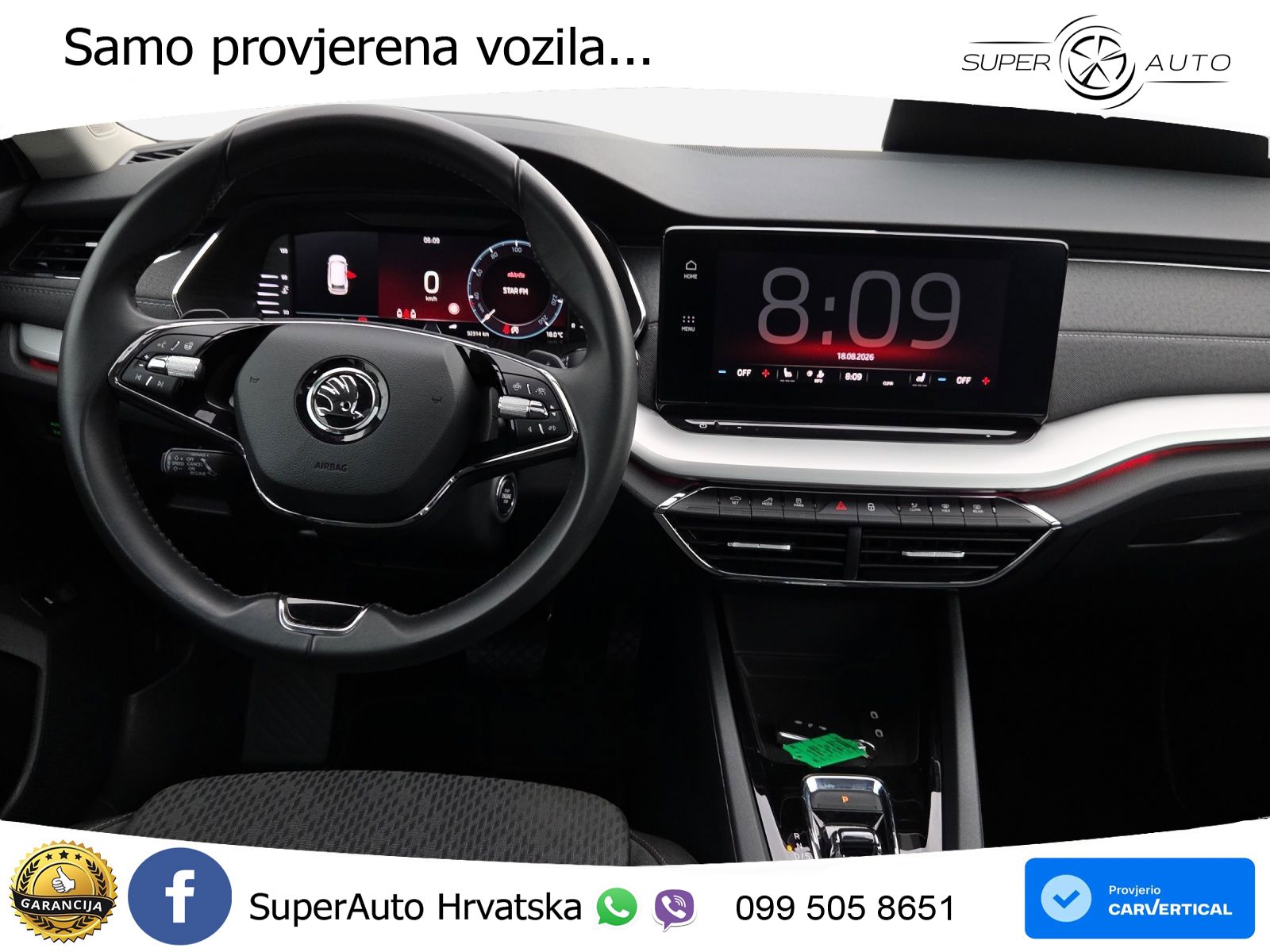 Škoda Octavia Combi 2.0 TDI (150 KS) DSG Selection LED+GR SJED+ACC