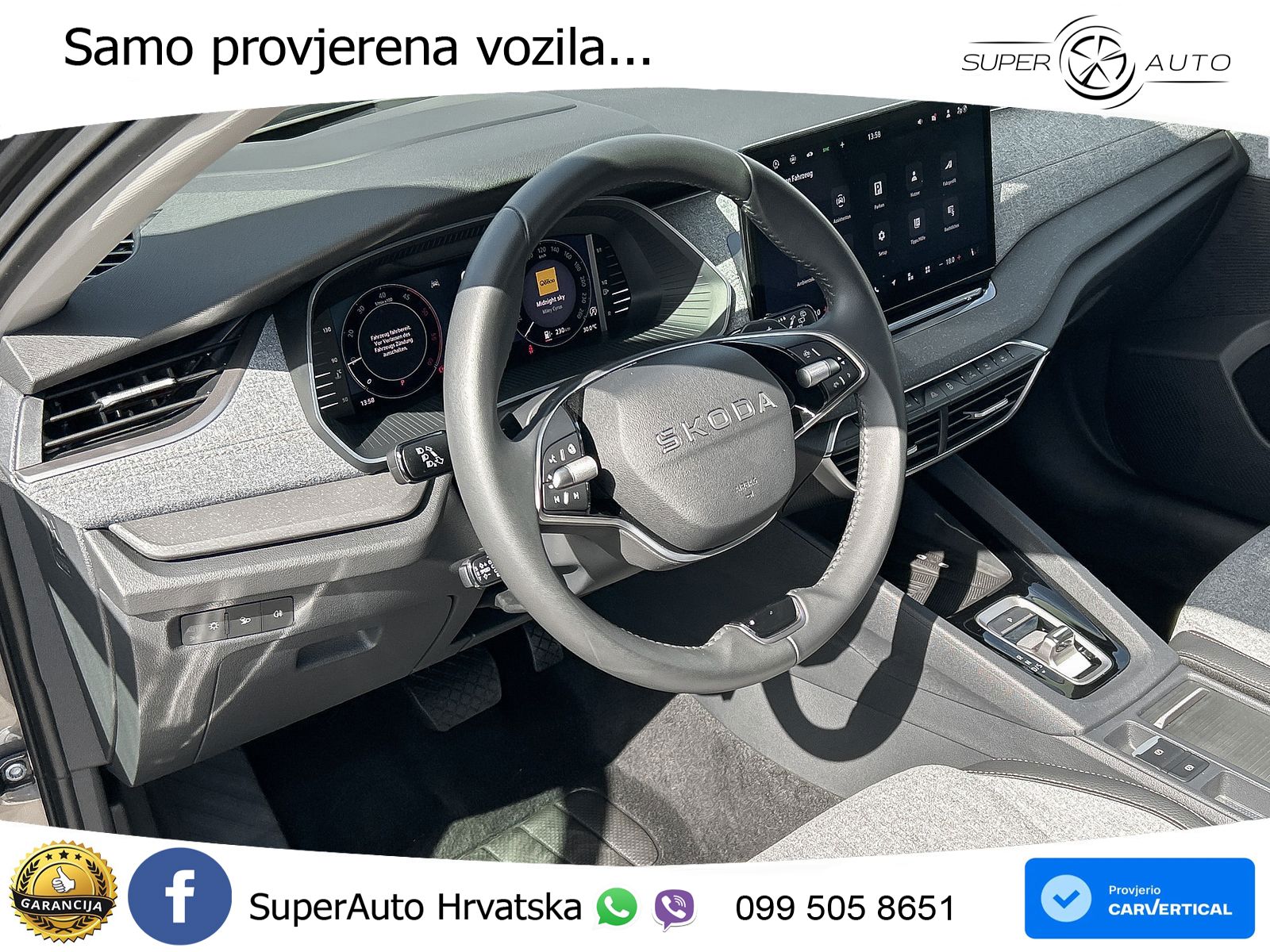 Škoda Octavia Combi 2.0 TDI (150 KS) DSG MATRIX+GR SJED+KAM