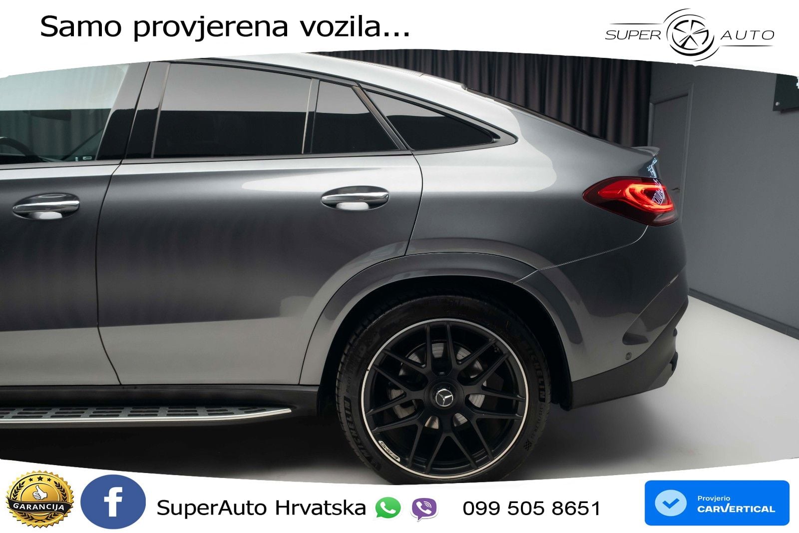 Mercedes AMG GLE Coupe 53 (435 KS) EQ Boost 4MATIC+ AMG SPEEDSHIFT TCT 9G ACC+HEAD+GR SJED+360+PANO