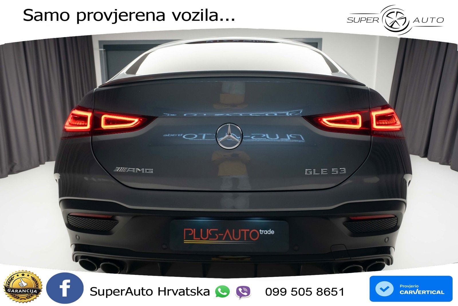 Mercedes AMG GLE Coupe 53 (435 KS) EQ Boost 4MATIC+ AMG SPEEDSHIFT TCT 9G ACC+HEAD+GR SJED+360+PANO