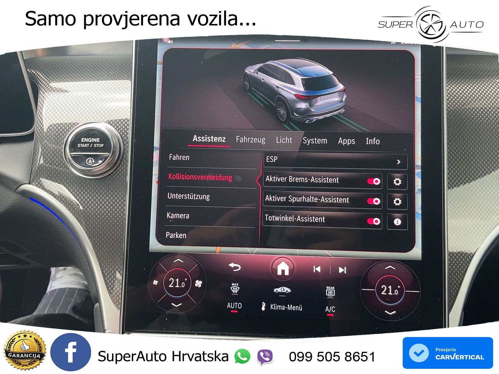 Mercedes GLC 300d (269 KS) 4MATIC 9G-TRONIC AMG LED+GR SJED+ACC