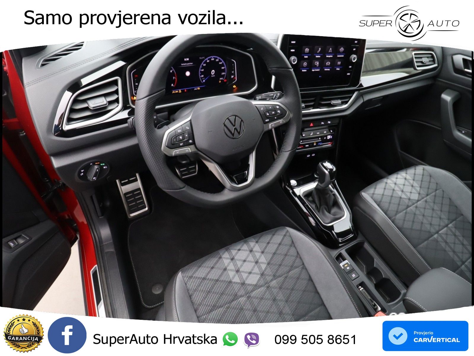Volkswagen T-Roc 1.5 TSI (150 KS) DSG LED+GR SJED+ACC