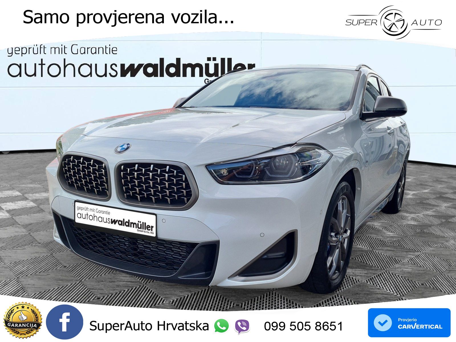 BMW X2 M35i xDrive Steptronic LED+GR SJED+ACC