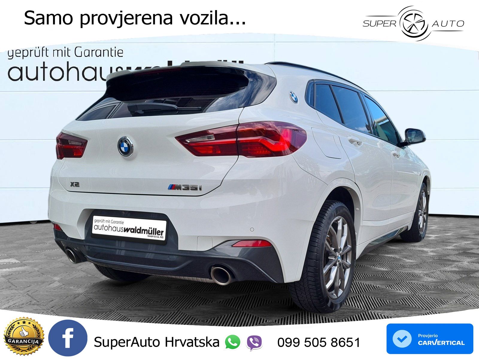 BMW X2 M35i xDrive Steptronic LED+GR SJED+ACC