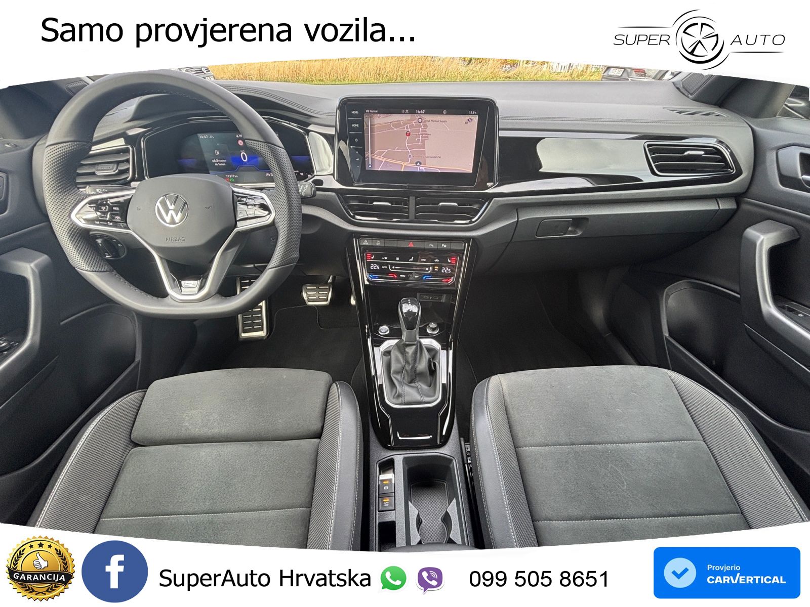 Volkswagen T-Roc 1.5 TSI (150 KS) DSG R-Line MATRIX+GR SJED+KAM