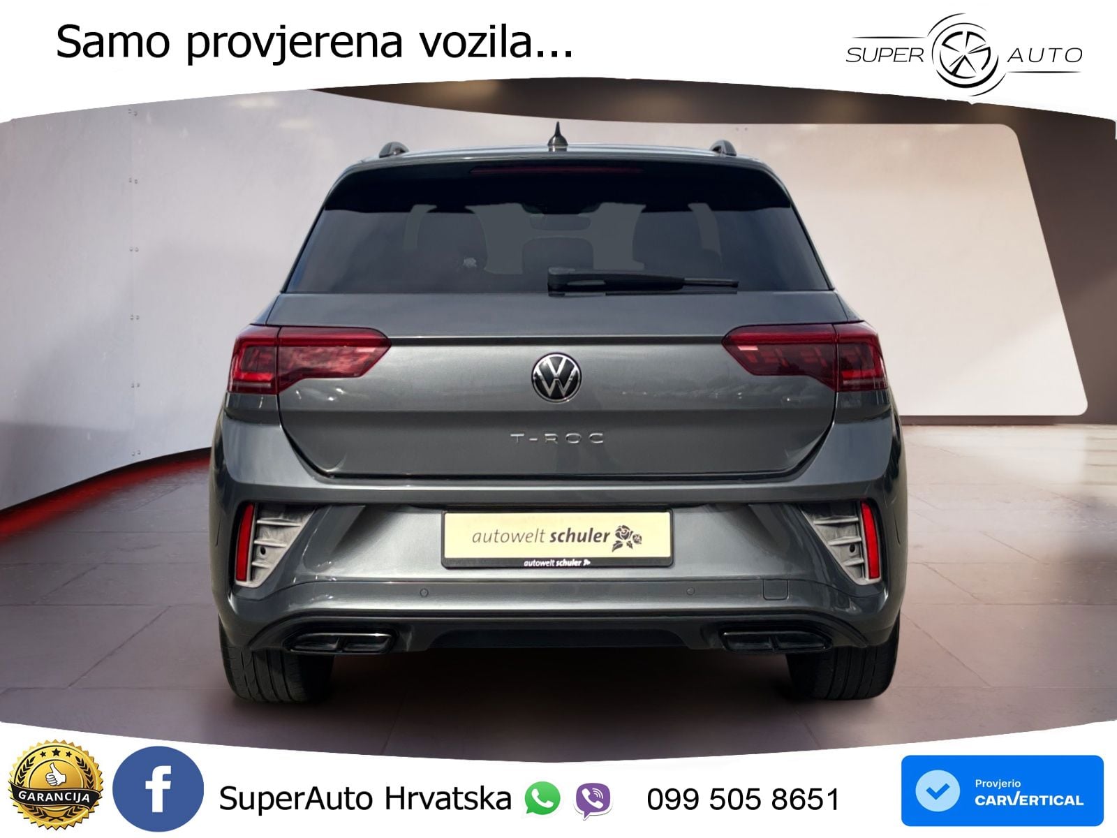 Volkswagen T-Roc 1.5 TSI (150 KS) DSG R-Line MATRIX+GR SJED+KAM