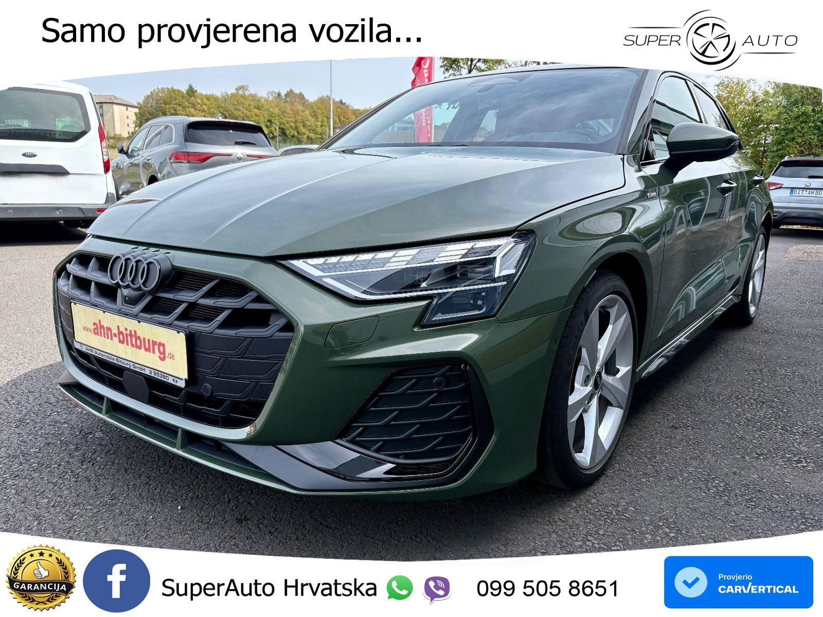 Audi A3 35 TFSI (150 KS) S tronic S line MATRIX+GR SJED+KAM