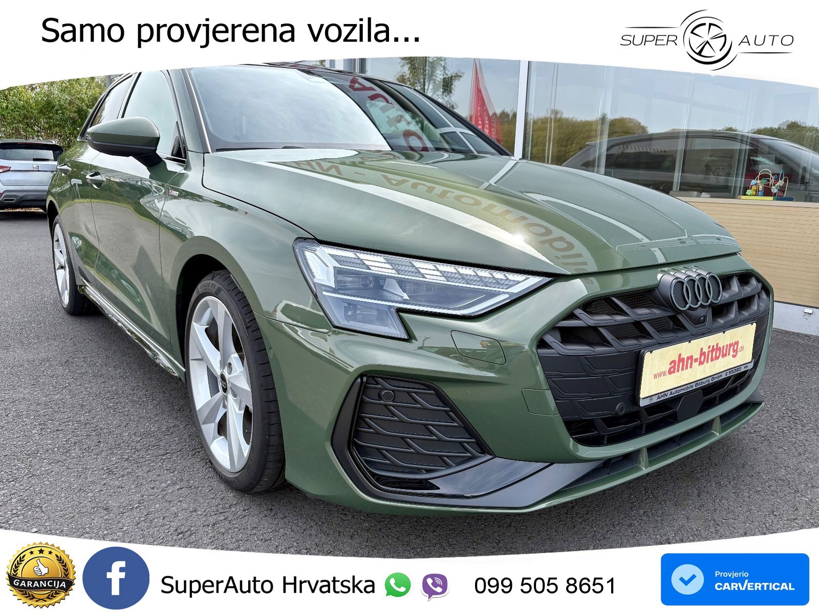 Audi A3 35 TFSI (150 KS) S tronic S line MATRIX+GR SJED+KAM