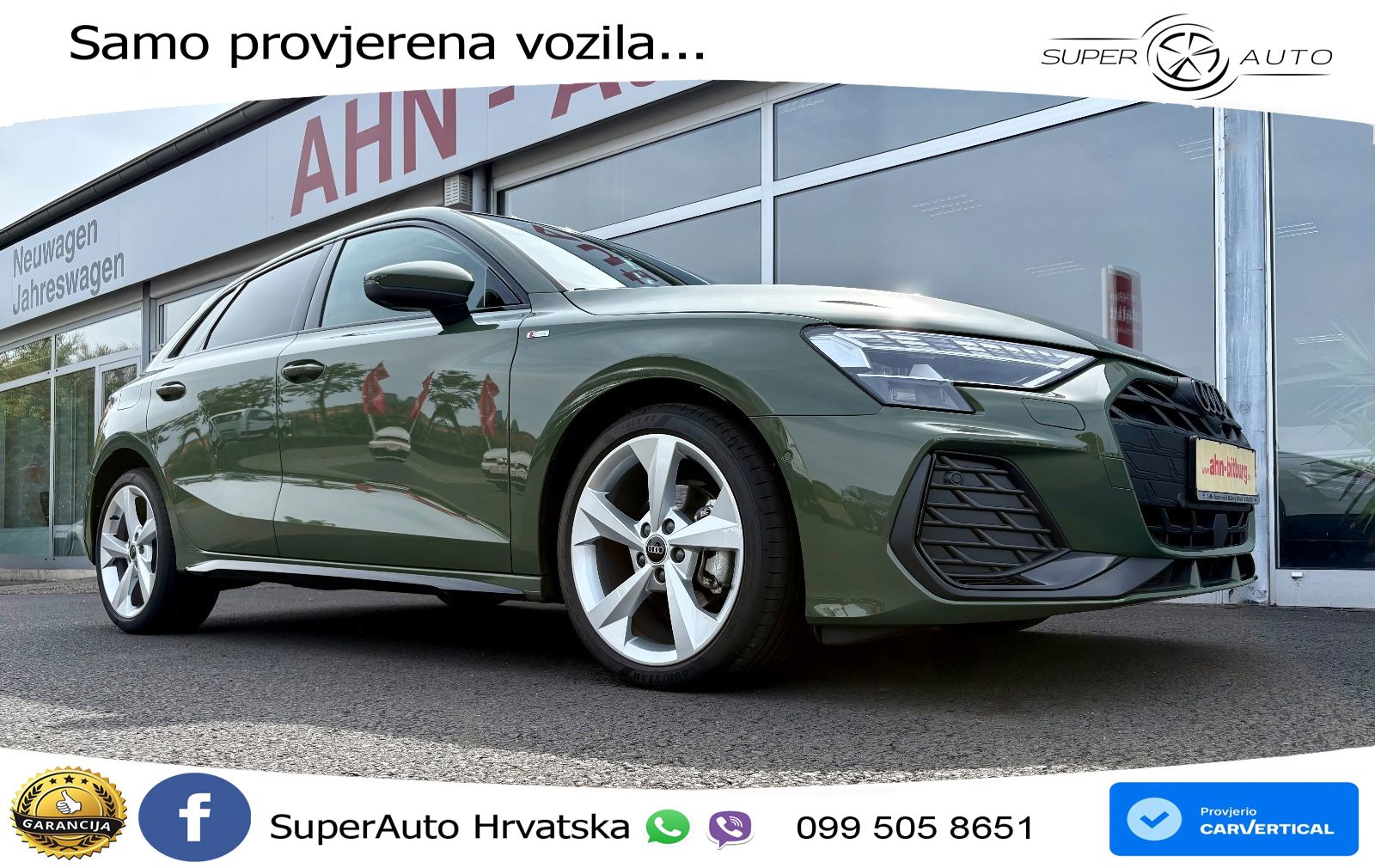 Audi A3 35 TFSI (150 KS) S tronic S line MATRIX+GR SJED+KAM