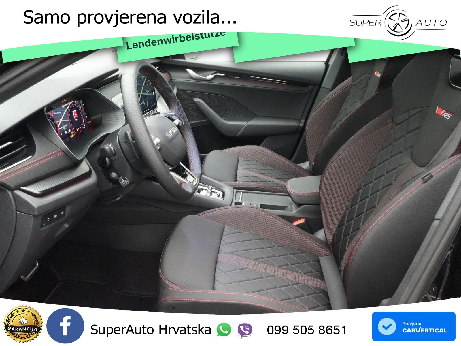 Škoda Octavia Combi RS 2.0 TSI (265 KS) DSG MATRIX+GR SJED+KAM