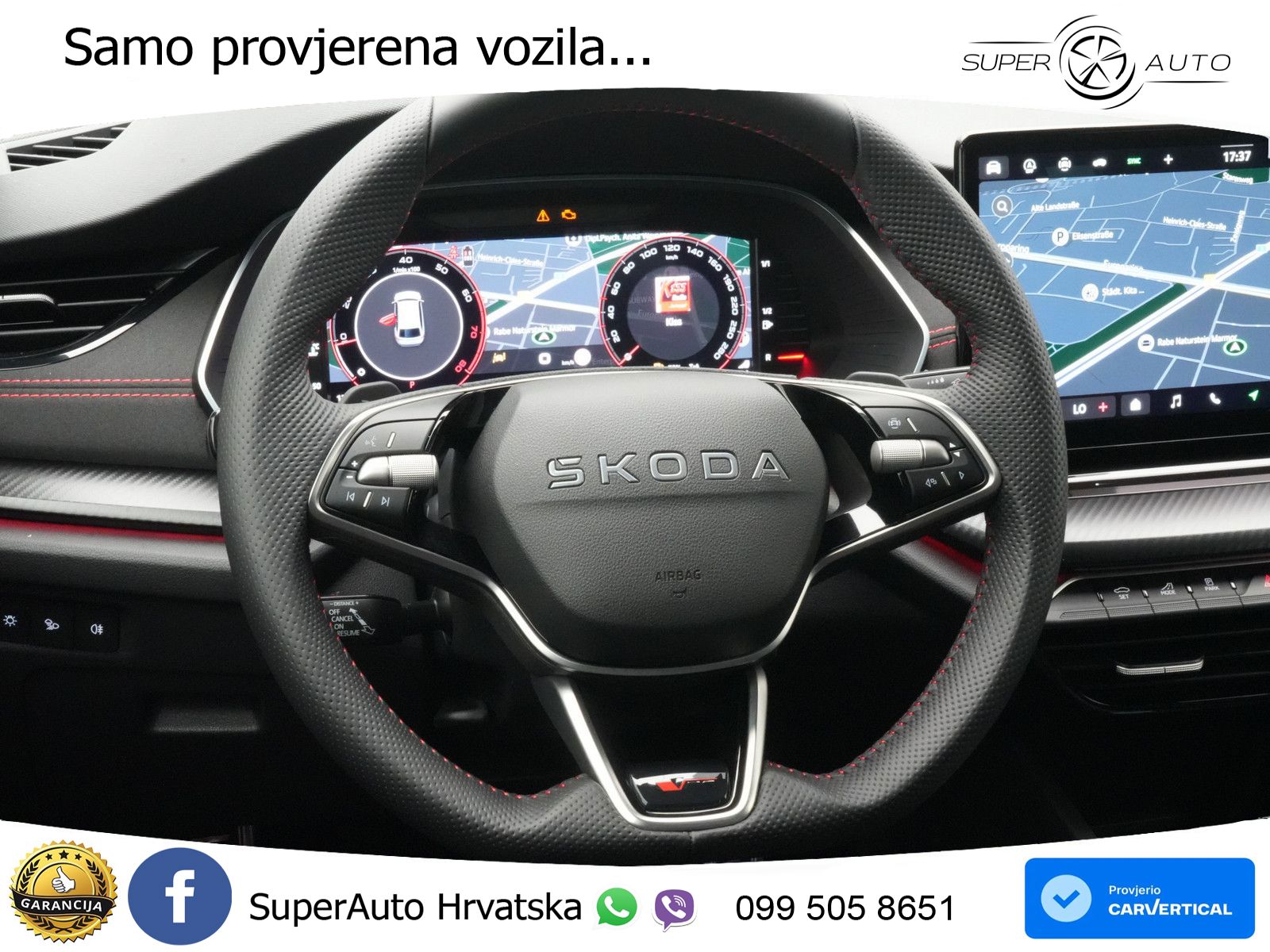 Škoda Octavia Combi RS 2.0 TSI (265 KS) DSG MATRIX+GR SJED+KAM