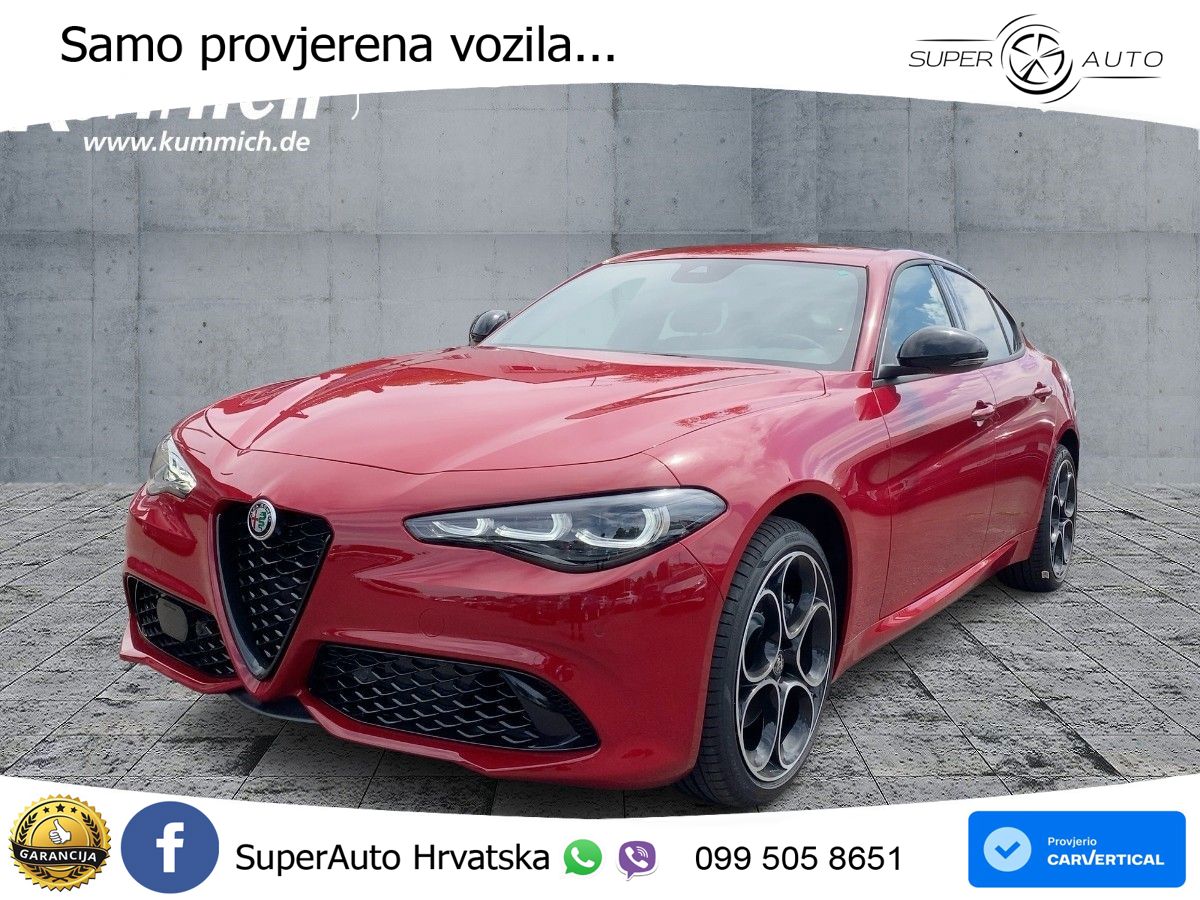 Alfa Romeo Giulia 2.0 Turbo (280 KS) Q4 Automatic LED+GR SJED+ACC