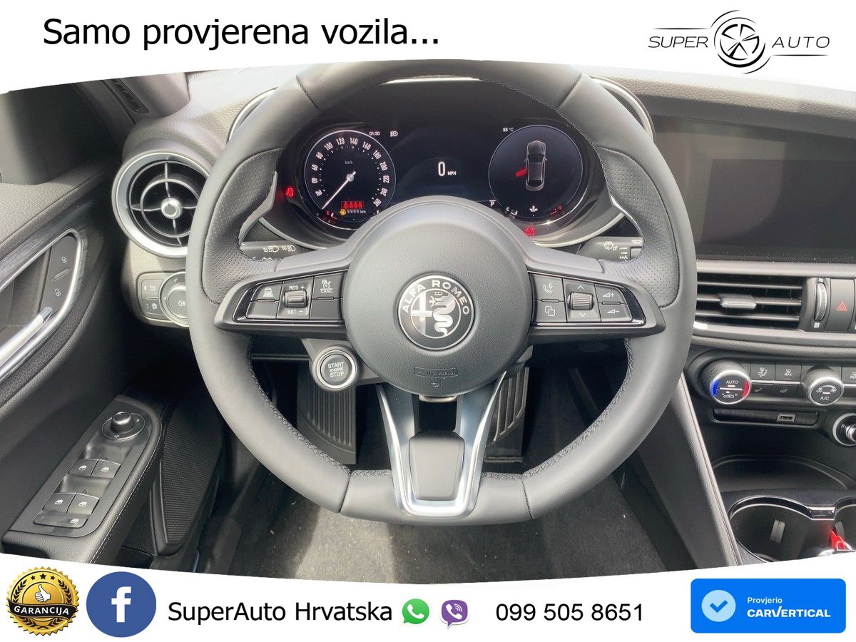 Alfa Romeo Giulia 2.0 Turbo (280 KS) Q4 Automatic LED+GR SJED+ACC