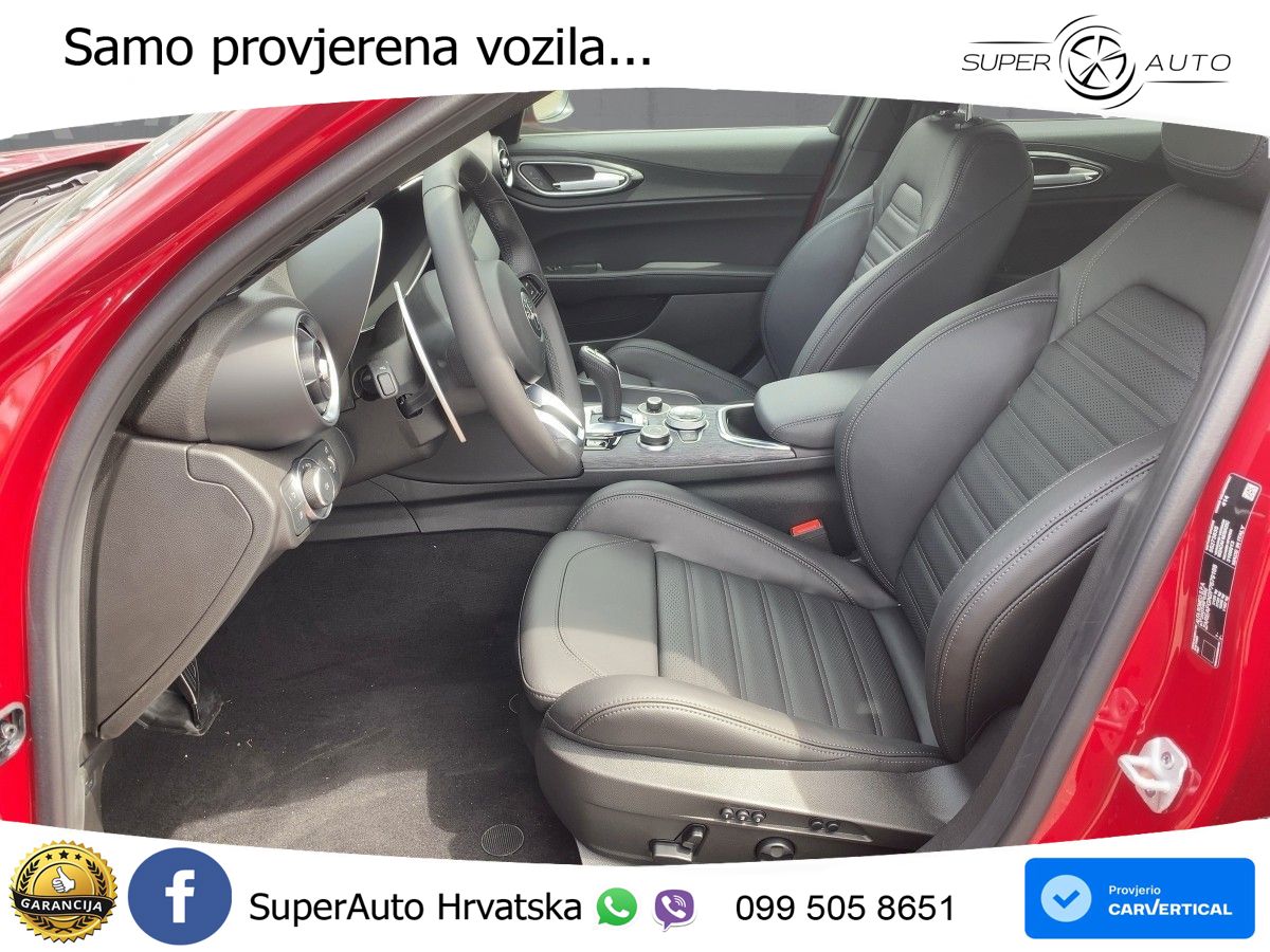 Alfa Romeo Giulia 2.0 Turbo (280 KS) Q4 Automatic LED+GR SJED+ACC