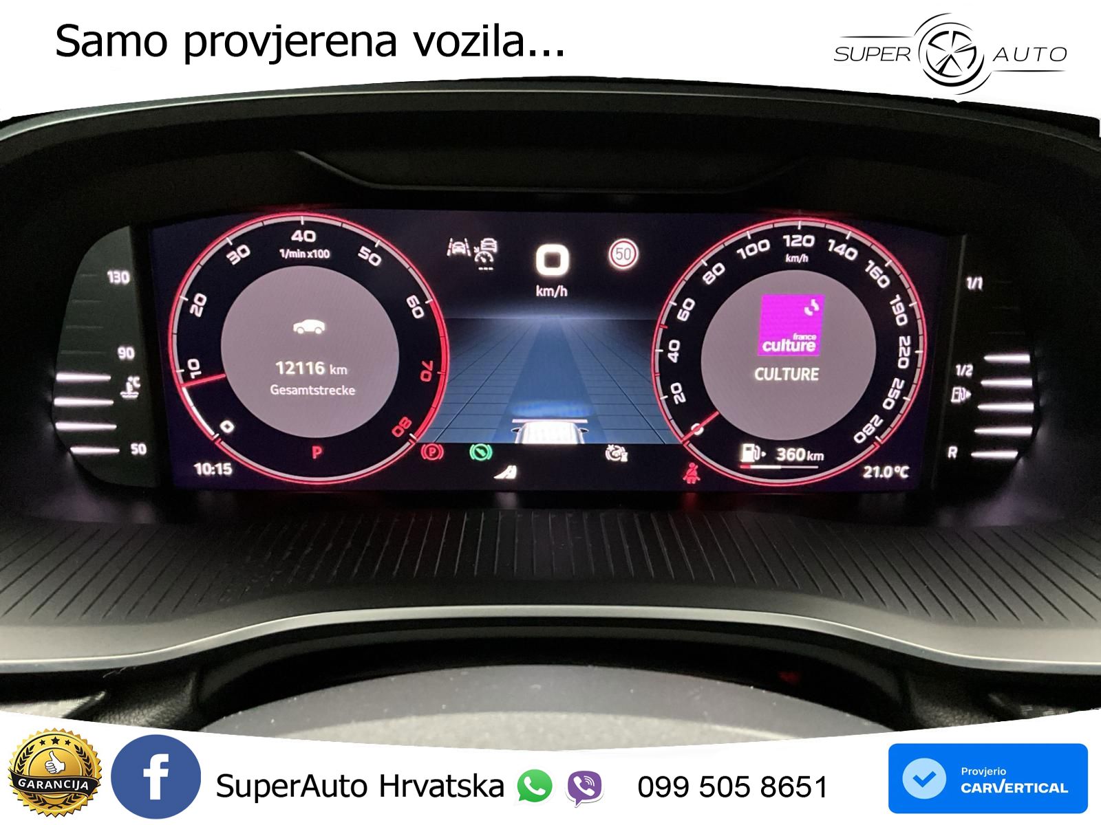 Škoda Octavia Combi RS 2.0 TSI (265 KS) DSG