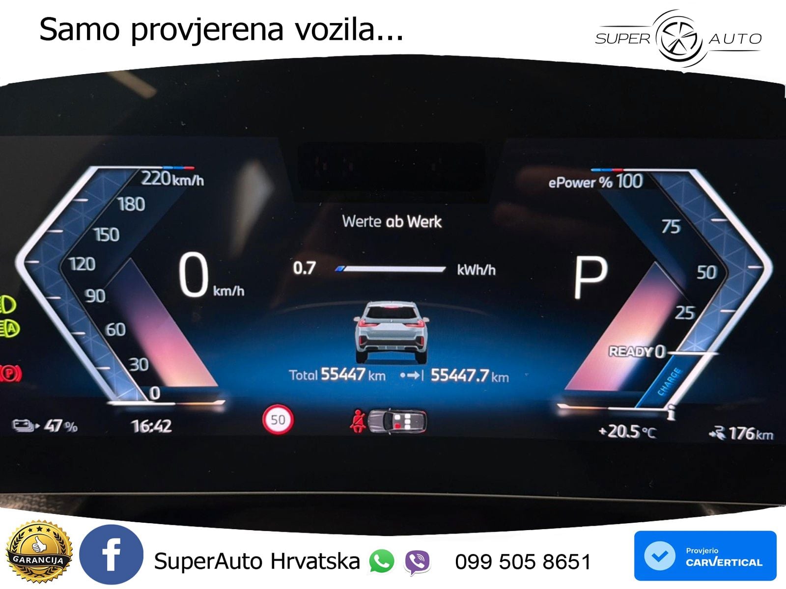 BMW iX1 68 kWh (313 KS) xDrive30 M Sport LED+GR SJED+ACC