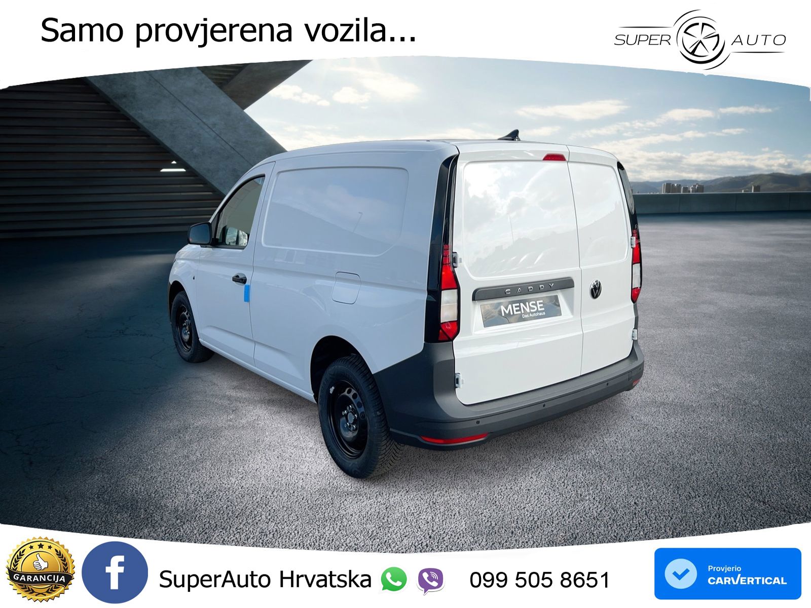 Volkswagen Caddy Cargo 2.0 TDI 75 kW CarPlay ACC LED PDC 102 KS