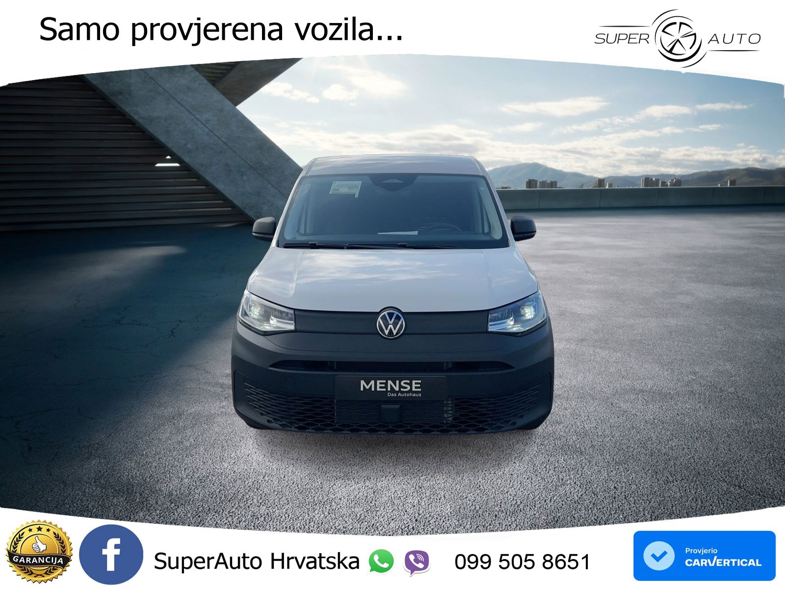 Volkswagen Caddy Cargo 2.0 TDI 75 kW CarPlay ACC LED PDC 102 KS