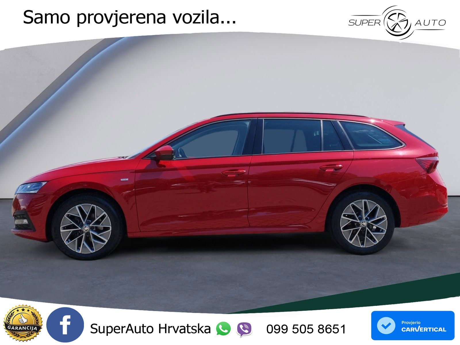 Škoda Octavia Combi 2.0 TDI (150 KS) DSG LED+GR SJED+ACC