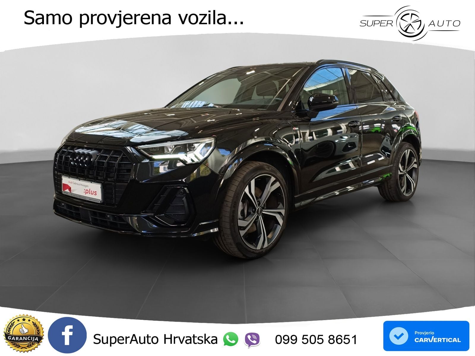Audi Q3 45 TFSIe (245 KS) S tronic 2x S line LED+GR SJED+ACC